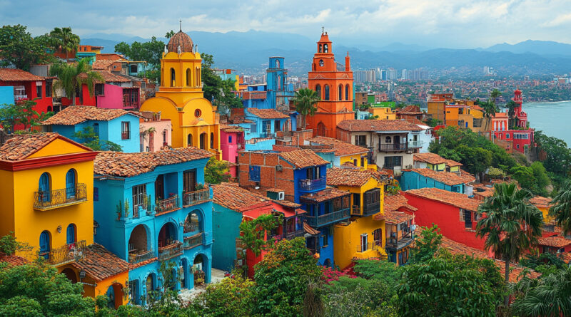 As Cidades Mais Coloridas do Mundo para Visitar