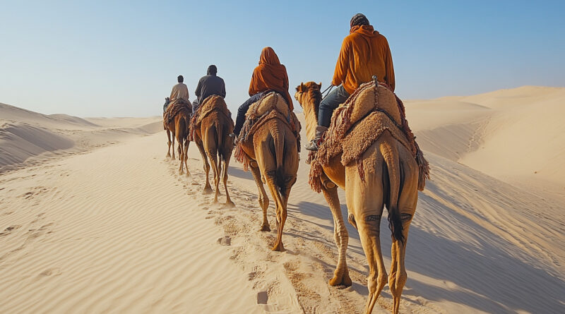 Aventuras no Deserto: Passeios de Camelo e Sandboarding