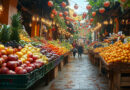 Explorando Mercados de Rua: Sabores e Cores Locais